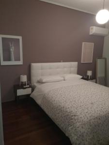 Ένα ή περισσότερα κρεβάτια σε δωμάτιο στο Athenian Luxury apartment, near metro station Chalandri, Nu 2