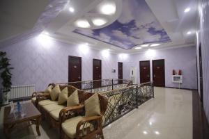 Posezení v ubytování Khujand Deluxe Hotel