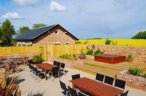 Aed väljaspool majutusasutust The Old Granary Country-retreat