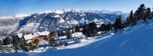 Berggasthof Platzlalm v zimě
