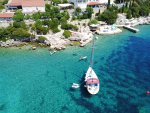 Blick auf Hotel Bozica Dubrovnik Islands aus der Vogelperspektive