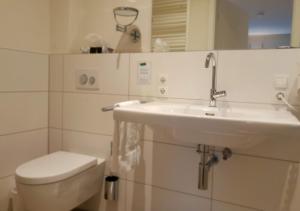 Koupelna v ubytování Hotel Clemenswerther Hof