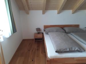 Posteľ alebo postele v izbe v ubytovaní Ferienwohnung Paula