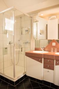 Koupelna v ubytování Hotel Toggenburgerhof