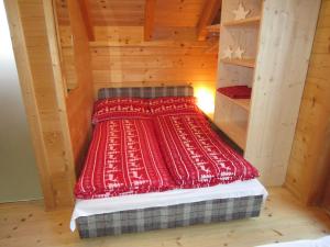 Postel nebo postele na pokoji v ubytování Chalet Kornock