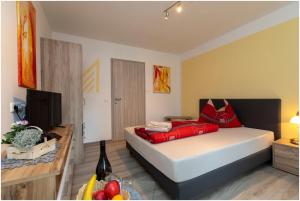Letto o letti in una camera di Gasthof Weingrill