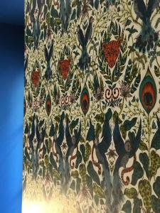 a close up of a design on a wall at Hôtel Le G (ex Le Genève) in Nice