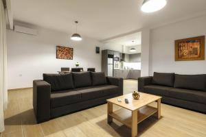Posezení v ubytování Oresteia Downtown Apartment