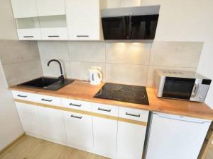 Kuchyňa alebo kuchynka v ubytovaní Apartament Korazone ZATOR