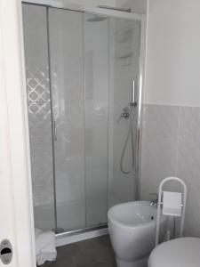 Koupelna v ubytování B&B A spasso per Torino