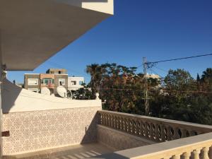 Uma varanda ou terraço em Kélibia Paradise