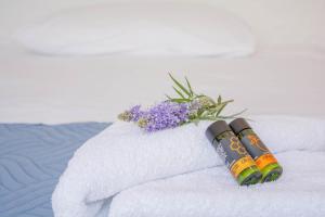 Postel nebo postele na pokoji v ubytování Gorgona