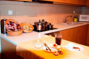 Η κουζίνα ή μικρή κουζίνα στο Xenon Achladokampos
