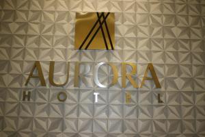 Certifikát, hodnocení, plakát nebo jiný dokument vystavený v ubytování Aurora Hotel
