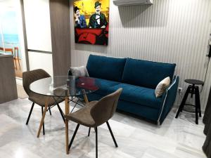 A seating area at Malaka