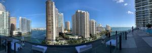 44 Floor views @ THE W - Miami Brickell +GYM+SPA