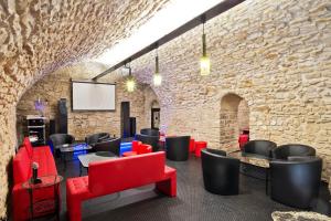 Część wypoczynkowa w obiekcie Hotel U Hada Žatec