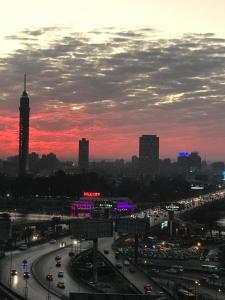 The sunrise or sunset as seen from a hosteleket or nearby