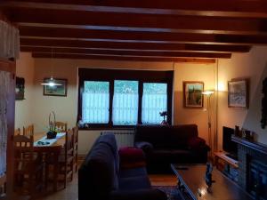 Posezení v ubytování Casa Aranesa