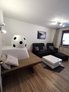 Uma área de estar em Appartment Fuzzy