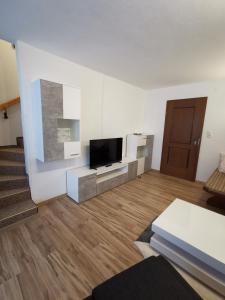 Uma televisão e/ou sistema de entretenimento em Appartment Fuzzy