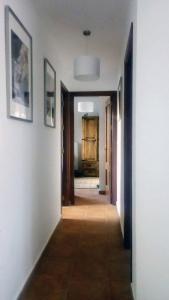 Łóżko lub łóżka w pokoju w obiekcie Ferienhaus für 5 bis 6 Personen