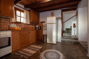 Kuchyň nebo kuchyňský kout v ubytování Argyros house
