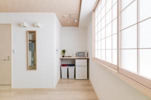 Kuchyň nebo kuchyňský kout v ubytování GuestHouse MIYABI
