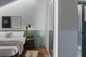 Voodi või voodid majutusasutuse Albergo Miramonti toas