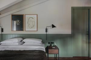 Voodi või voodid majutusasutuse Albergo Miramonti toas