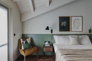 Voodi või voodid majutusasutuse Albergo Miramonti toas