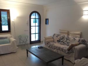 Χώρος καθιστικού στο Villa Colle Circeo 1°