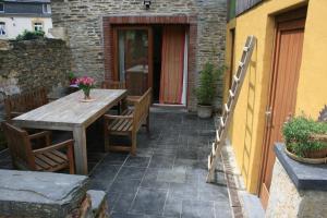 Patio nebo venkovní prostory v ubytování L'Eaubergerine