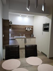 Kuchyňa alebo kuchynka v ubytovaní Romantic Chopok Juh Apartment 22