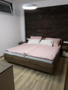 Posteľ alebo postele v izbe v ubytovaní Romantic Chopok Juh Apartment 22