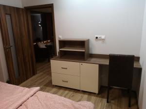 Posteľ alebo postele v izbe v ubytovaní Romantic Chopok Juh Apartment 22
