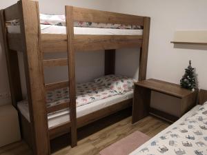 Posteľ alebo postele v izbe v ubytovaní Romantic Chopok Juh Apartment 22