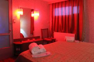 Letto o letti in una camera di Little Star