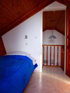 Cama o camas de una habitación en Villa Yorgos