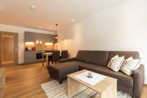 Posezení v ubytování Apartment Waldesruh