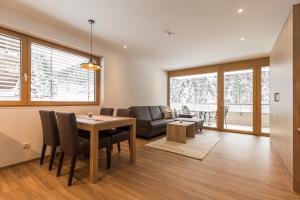 Posezení v ubytování Apartment Waldesruh