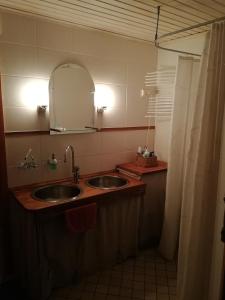 Kylpyhuone majoituspaikassa Villa Rauha