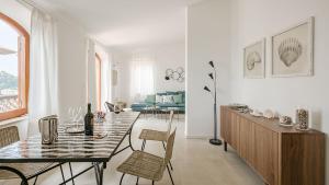 La Matrangela Charme Apartments的休息区