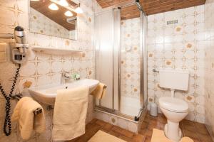 Kúpeľňa v ubytovaní Gästehaus Haffner