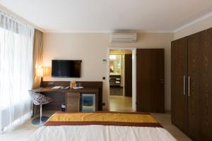TV a/nebo společenská místnost v ubytování Hotel Sacher Baden