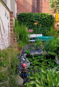 Zahrada ubytování Spreewald Ferienwohnung Wollgast