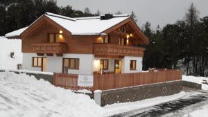 Obiekt Ferienhaus Sennerhäusl zimą