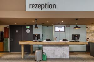 Vstupní hala nebo recepce v ubytování Ibis Münster City