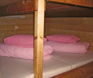 Letto o letti in una camera di Skihütte Zams
