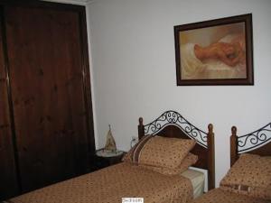 A bed or beds in a room at Beautiful 1 bedroom apartment in Roda, Los Alcazares. Larger than average.